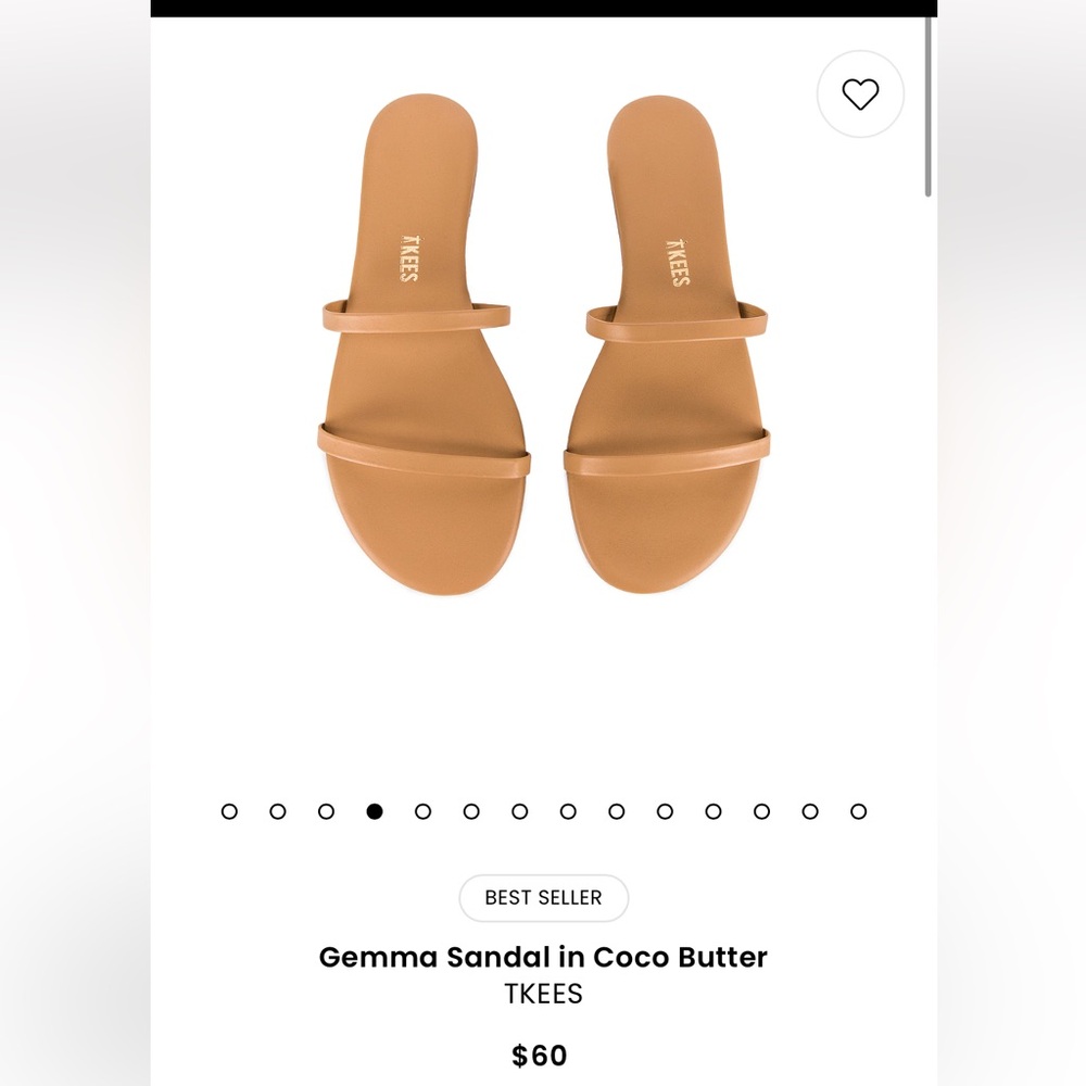 TKEES Coco Butter Sandals Women’s size 8 best seller